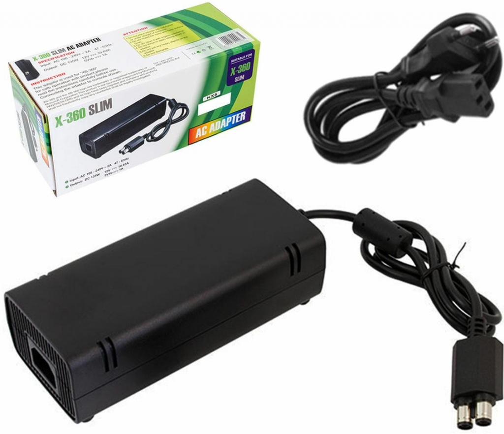 APT KX5 AC Adapter XBOX 360 Slim