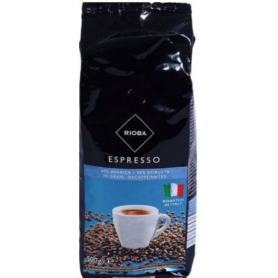 Rioba Espresso bez kofeinu 0,5 kg – Hledejceny.cz