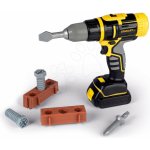 Smoby mechanická vrtačka Stanley se dvěma nástavci a doplňky – Zboží Mobilmania