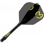 Winmau Fusion MvG - No6 - black & green - short – Zboží Dáma