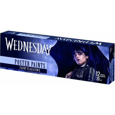 Astra temperové barvy 12 ks 20 ml Wednesday – Hledejceny.cz