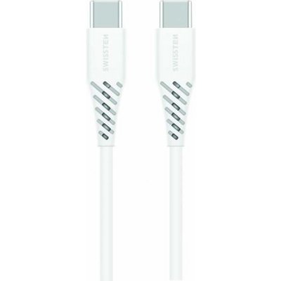 Swissten 71506520 2× USB-C PD 100 W, 1,5m, bílý – Zbozi.Blesk.cz