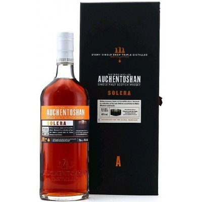 Auchentoshan Solera 48% 0,7 l (kazeta) – Hledejceny.cz