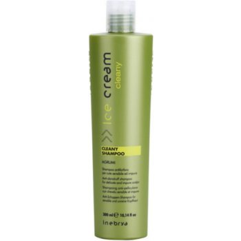 Inebrya Cleany šampon proti lupům pro citlivou pokožku hlavy Anti-Dandruff Shampoo for Delicate and Impure Scalps 300 ml