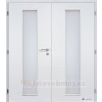 Doornite LINEA BASIC bílý lak dvoukřídlé 160 cm – Zboží Mobilmania