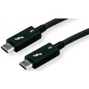 Roline 11.02.9042 Thunderbolt 3 , USB C(M) - USB C(M), 20Gb/s, PD 100W, 2m, černý