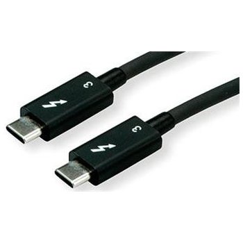Roline 11.02.9042 Thunderbolt 3 , USB C(M) - USB C(M), 20Gb/s, PD 100W, 2m, černý