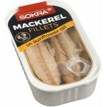 Sokra Filety z makrely ve slunečnicovém oleji 115 g – Sleviste.cz