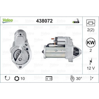 Startér VALEO 438072 | Zboží Auto