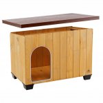 Ferplast Baita 80 dřevěná bouda pro psy 102 x 70 x 65,5 cm – HobbyKompas.cz