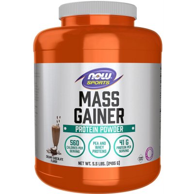 Now Foods Mass Gainer Powder 2495 g – Hledejceny.cz