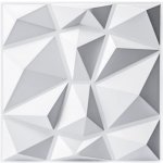 Impol Trade 3D PVC 100099 50 x 50 cm Diamant bílá 1ks – Sleviste.cz