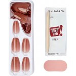 KISS Nalepovací nehty ImPRESS Bare but Better MC Flare 30 ks – Sleviste.cz