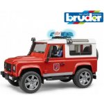 Bruder 2596 Land Rover hasiči s figurkou hasiče – Hledejceny.cz