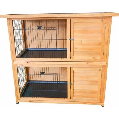 Králíkárna kenniva Buddy 1200 x 560 x 1200 mm dřevěná – Sleviste.cz