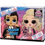 MGA L.O.L. SURPRISE O.M.G. Movie Magic Tough Dude a Pink Chick – Hledejceny.cz