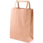 Taška 18*8*25 cm, hnědý 100% recyklovaný papír 100 g – Zboží Mobilmania