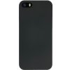 Pouzdro AppleKing matné pogumované iPhone 5 / 5S / SE - černé