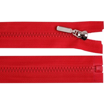 Kostěný zip No 5 délka 50 cm s ozdobným jezdcem - 322 černá – Hledejceny.cz
