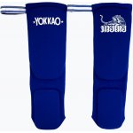 YOKKAO Chrániče holení Muay Thai Boxing blue cotton – Zboží Dáma