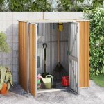 vidaXL 316212 161 x 89 x 161 cm hnědá – Sleviste.cz