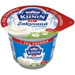 Mlékárna Kunín Zakysaná smetana krémovitá 10g zdarma 190g – Hledejceny.cz