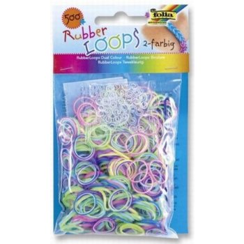 Loops Gumičky Rubber 500 ks mix barev