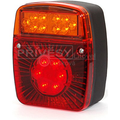 Svítilna WAS W18UD/475 sdružená LED 12-24V, L/P-BL/BR/KO/RZ – Zboží Mobilmania