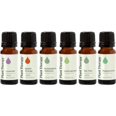Plant Therapy Breathe Easy set esenciálních olejů pro snadné dýchání 6 x 10 ml – Hledejceny.cz