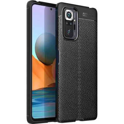 Pouzdro Litchi odolné gelové obal Xiaomi Redmi Note 10 Pro - černé – Zbozi.Blesk.cz