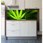 WEBLUX Fototapeta do kuchyně fólie Marijuana background - 42226543 Marihuana pozadí rozměry 180 x 60 cm