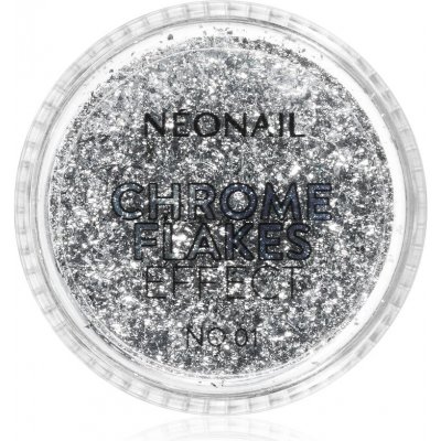 Neonail Effect Chrome Flakes třpytivý prášek na nehty odstín No. 1 0 5 g – Zboží Mobilmania