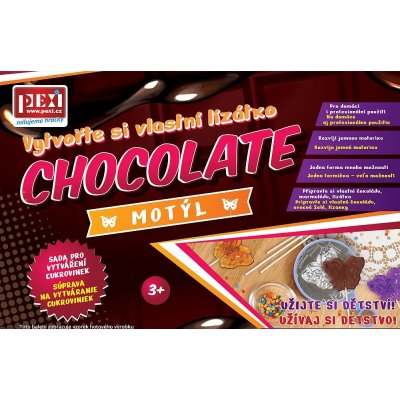 PEXI CHOCOLATE ART / Vytvořte si vlastní lízátko Motýl – Hledejceny.cz