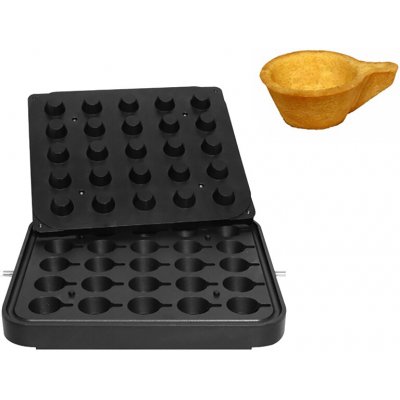G.Gastro Formy pro stroj na tartaletky TMPIC - Tvar tartaletek: Pohár - 62x45 mm - Ø 30 mm - Výška: 22 mm - pro 25 tartaletek - D9783823 – Hledejceny.cz