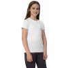 Dětské tričko 4F-TSHIRT F390-10S dívčí tričko s krátkým rukávem white
