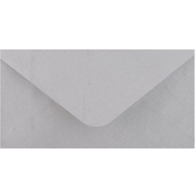 Paper Design Obálka DL metalická s ražbou - stříbrná 190685 – Zboží Dáma