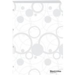 Karton P+P pákový pořadač Black & White A4 8 cm bílý – Zboží Živě