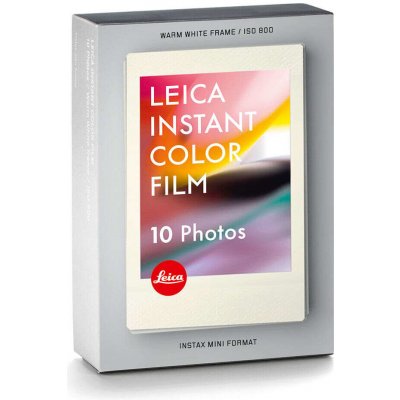 Leica Sofort Warm White Color Film Pack (10 snímků) – Zboží Živě