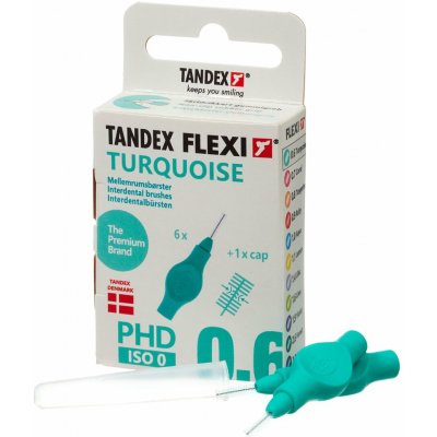 Tandex Flexi 0,6 mezizubní kartáček 6 ks – Hledejceny.cz