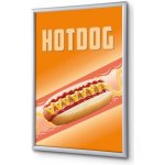 Jansen Display Set klaprámu A1, Hot Dog, anglicky, 625 x 872 mm – Sleviste.cz