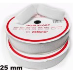 Pásek na suchý zip našívací Háček a Smyčka set bílý 25 mm x 25 bm – Hledejceny.cz