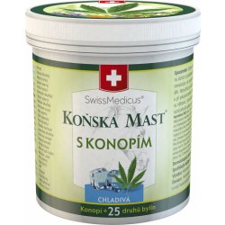 Swissmedicus Koňská mast s konopím chladivá 250 ml