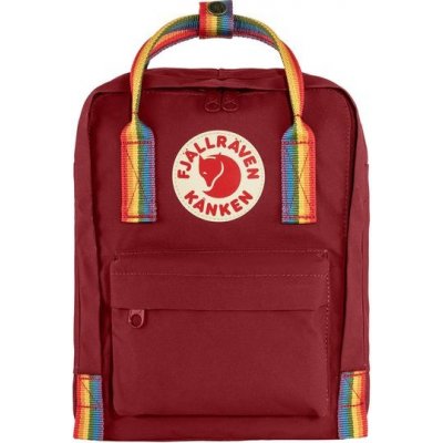 Fjällräven Kånken Rainbow Mini ox red/rainbow pattern 7 l