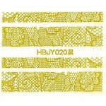 SAMOLEPKY HBJY020 zlaté – Hledejceny.cz