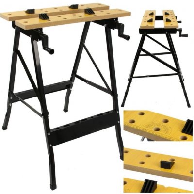 Skládací univerzální pracovní stůl do dílny – MAR-POL M51099 – Zboží Dáma