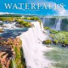 Kalendář Waterfalls Square Scenic Wall 16 Month 2024