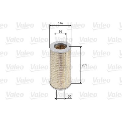 Vzduchový filtr VALEO 585680 – Hledejceny.cz
