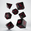 Příslušenství ke společenským hrám Classic RPG Runic Dice Set black & red 7