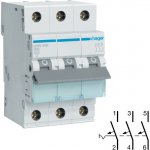 Hager MBN306 3 pól. 6A, char.B, 6 kA – Sleviste.cz