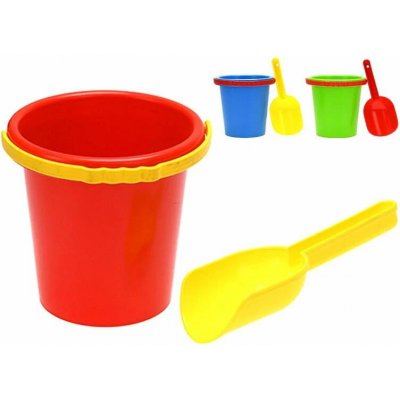 M.T. Sada na písek kbelík a lopatka Modrá – Hledejceny.cz